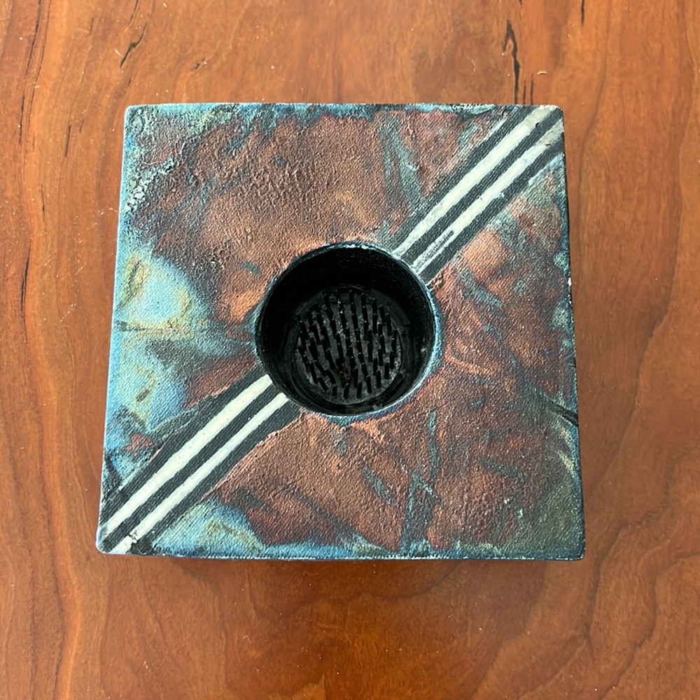 slate bud vase